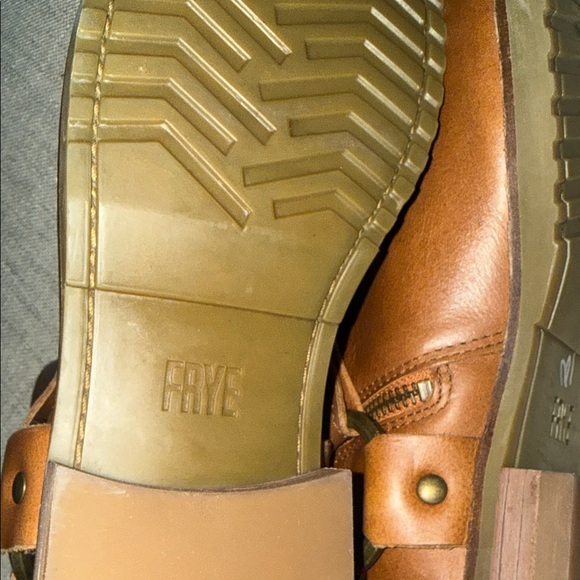 Frye Brown Leather Ankle Boots - Picture 5 of 8